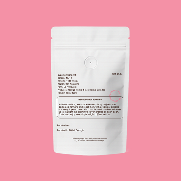 Colombia, La Primavera Pink Bourbon | Filter