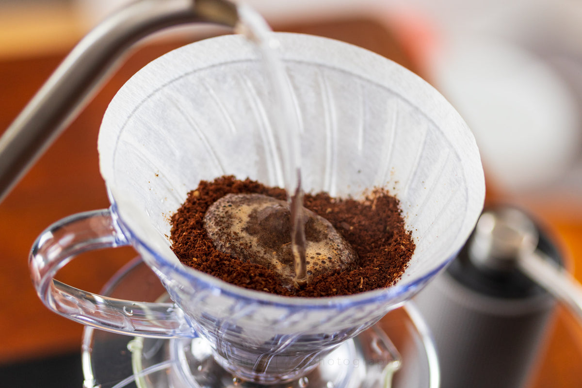 HARIO V60-02 Dripper, Clear