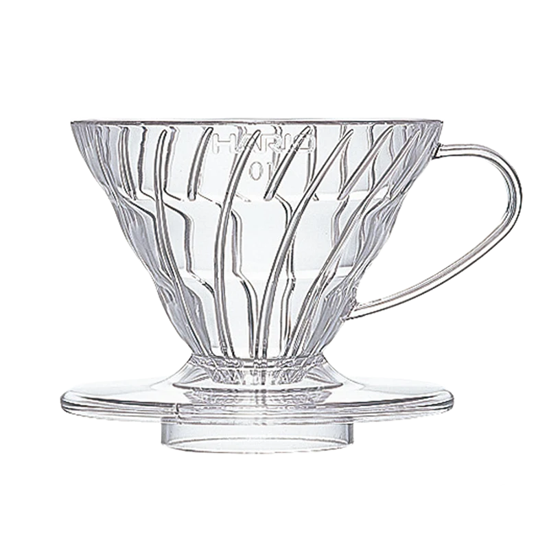 HARIO V60-02 Dripper, Clear