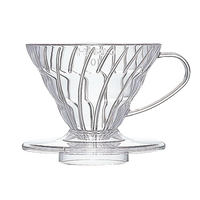 HARIO V60-02 Dripper, Clear