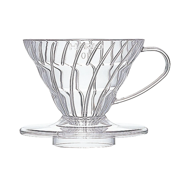 HARIO V60-02 Dripper, Clear