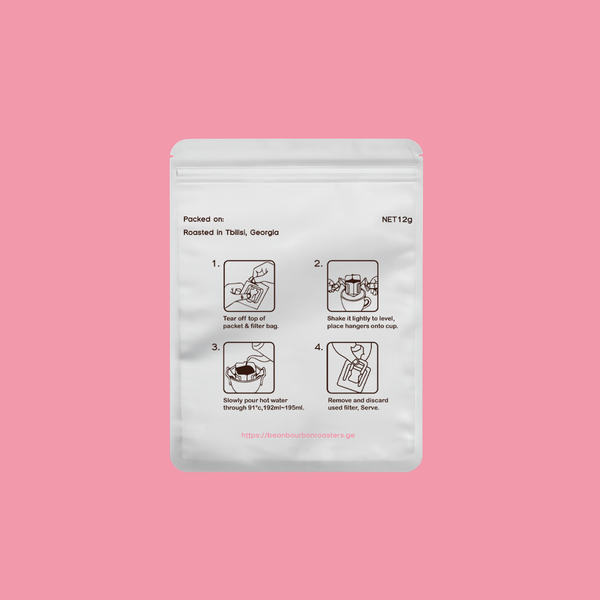 Drip Coffee Bags | Colombia, La Primavera Pink Bourbon